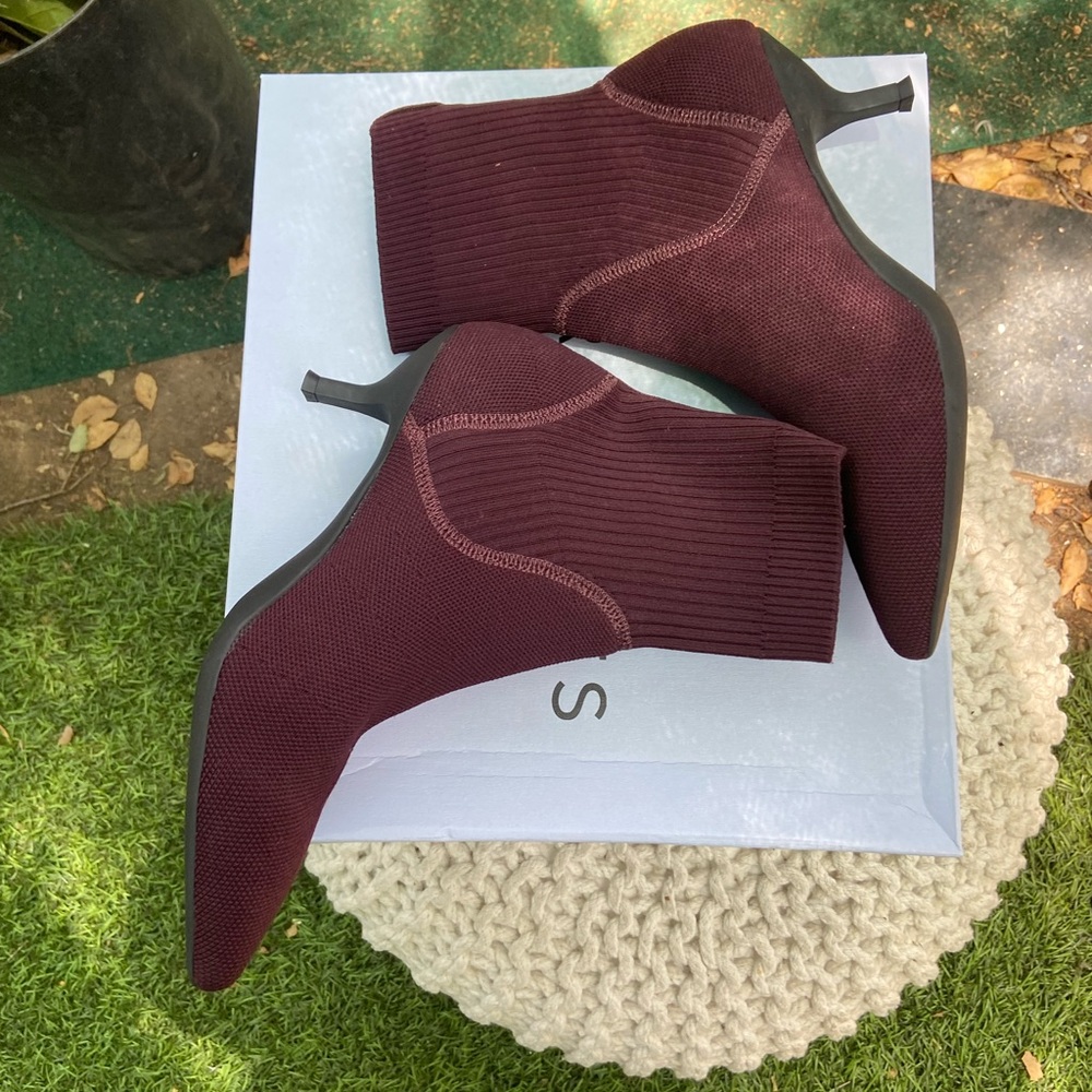 AEROSOLES Brown (auburndine) Heeled Boots with Elegant Design